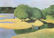 Sandbanks on the Loire (mk09) Felix  Vallotton